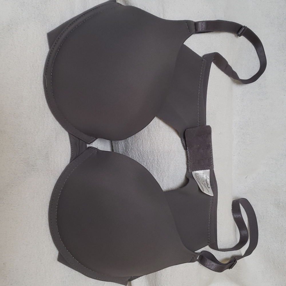 Angelina 40C bra Gray balconette bra/push up